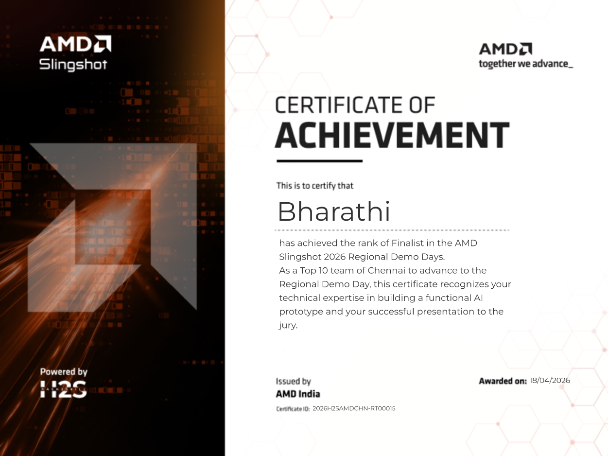 AMD Certificate